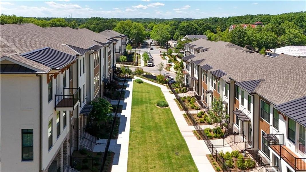 Scattered throughout the community, charming pocket parks offer inviting green spaces for residents of all ages to enjoy.