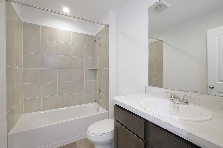 Furnished interior view inside a new home in Legacy Park, Houston (Image 16).