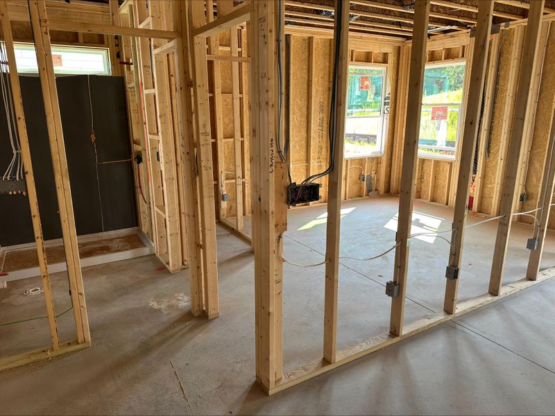 In-progress construction of a new home in The Enclave at Laurelbrook, Sherrills Ford, NC (Image 12). In-progress construction of a new home in The Enclave at Laurelbrook, Sherrills Ford, NC (Image 12).