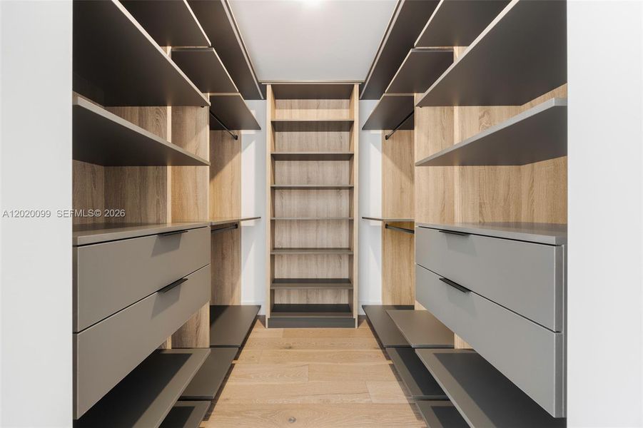 Furnished interior view inside a new home in , Key Biscayne (Image 17).