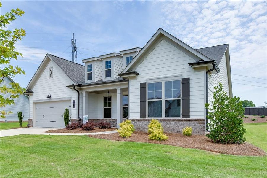 Front exterior of a new home in , Jefferson, GA, highlighting curb appeal (Image 26). Front exterior of a new home in , Jefferson, GA, highlighting curb appeal (Image 26).