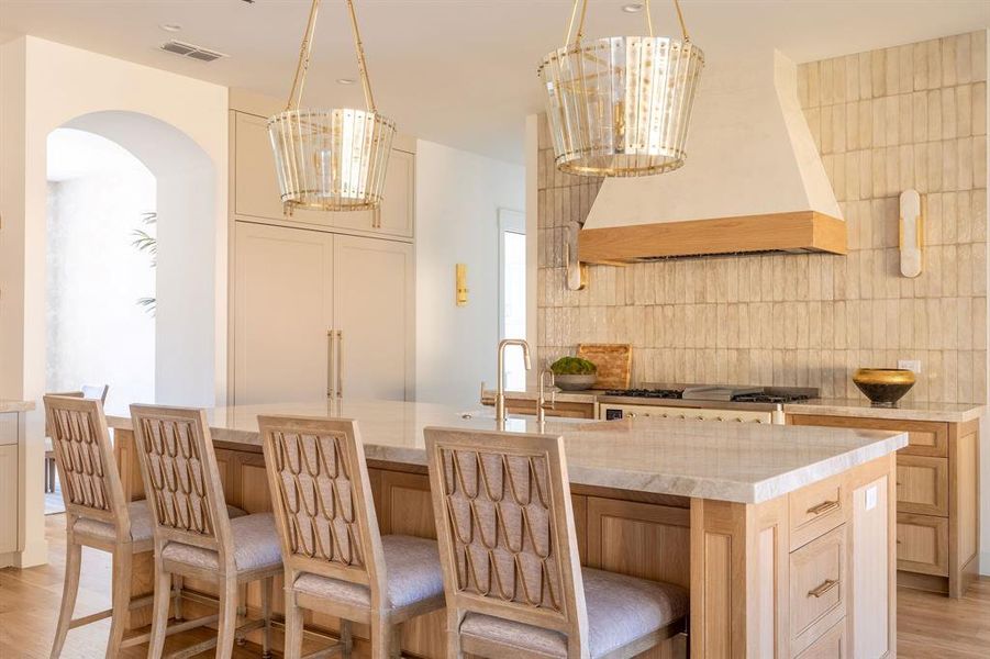 Furnished interior view inside a new home in , Dallas (Image 14).