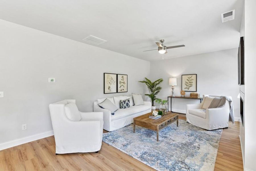 Furnished interior view inside a new home in , Homer (Image 5).