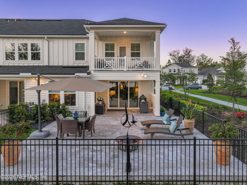 Exterior details and patio area of a home in , St. Johns (Image 4).