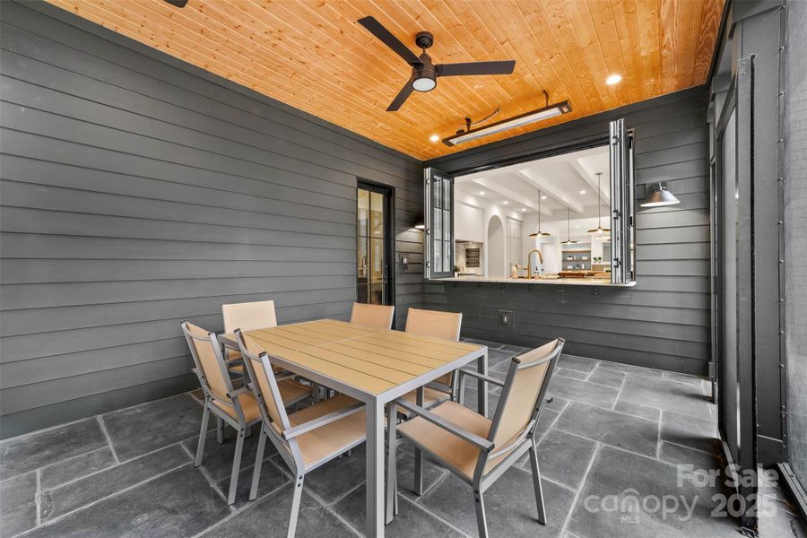 Exterior details and patio area of a home in , Charlotte (Image 34). Exterior details and patio area of a home in , Charlotte (Image 34).