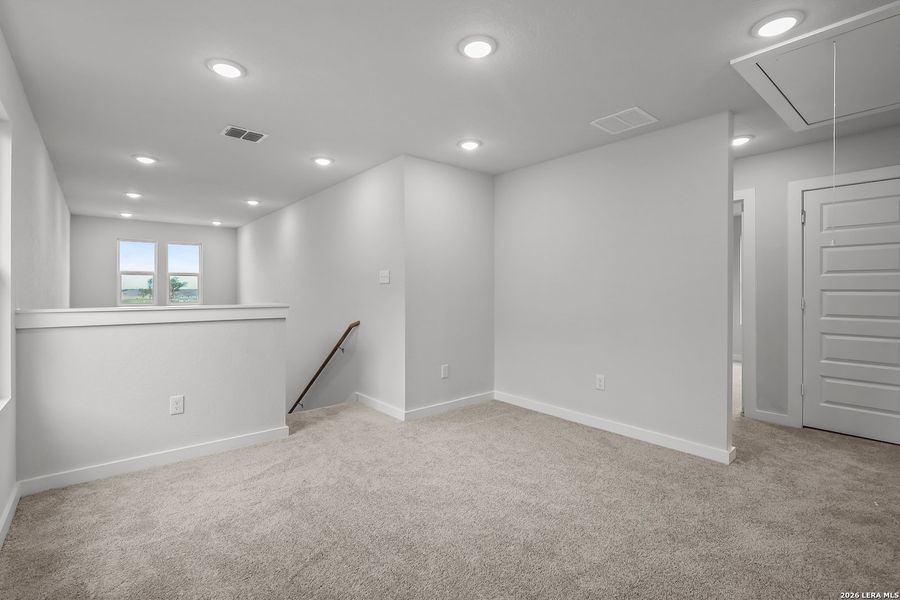 Spacious, unfurnished interior of a new home in Applewhite Meadows, San Antonio (Image 32). Spacious, unfurnished interior of a new home in Applewhite Meadows, San Antonio (Image 32).