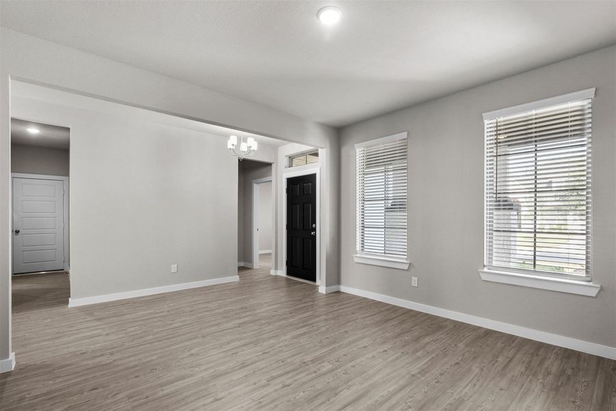 Spacious, unfurnished interior of a new home in Marvida, Cypress (Image 17). Spacious, unfurnished interior of a new home in Marvida, Cypress (Image 17).