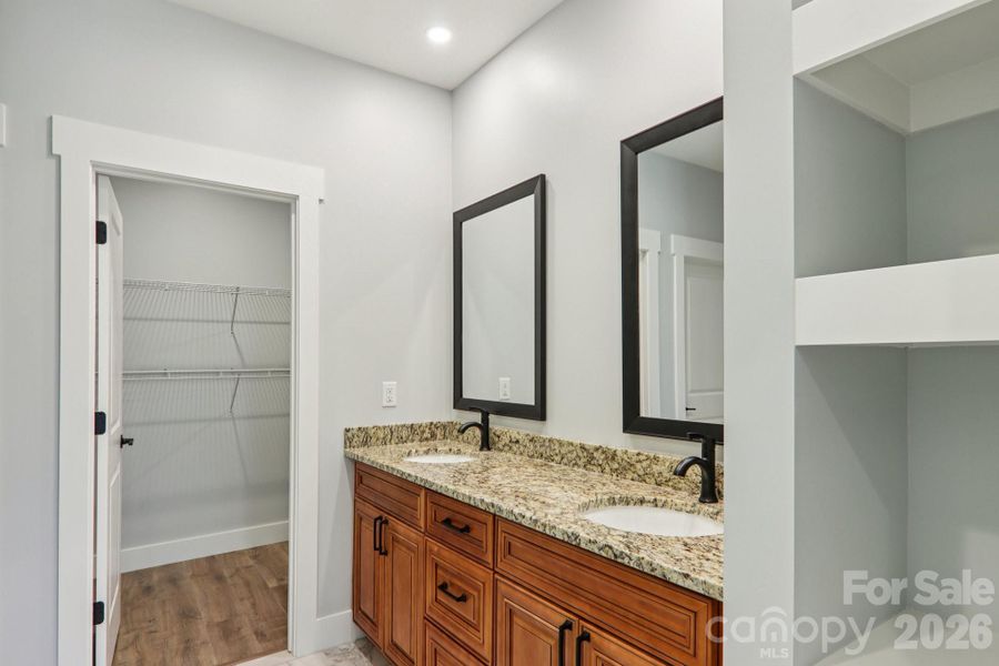 Furnished interior view inside a new home in , Hendersonville (Image 13).