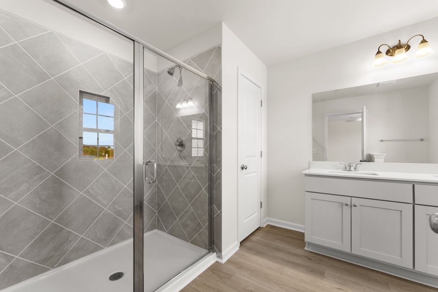 Furnished interior view inside a new home in Tucker Ridge, Pendleton (Image 9).