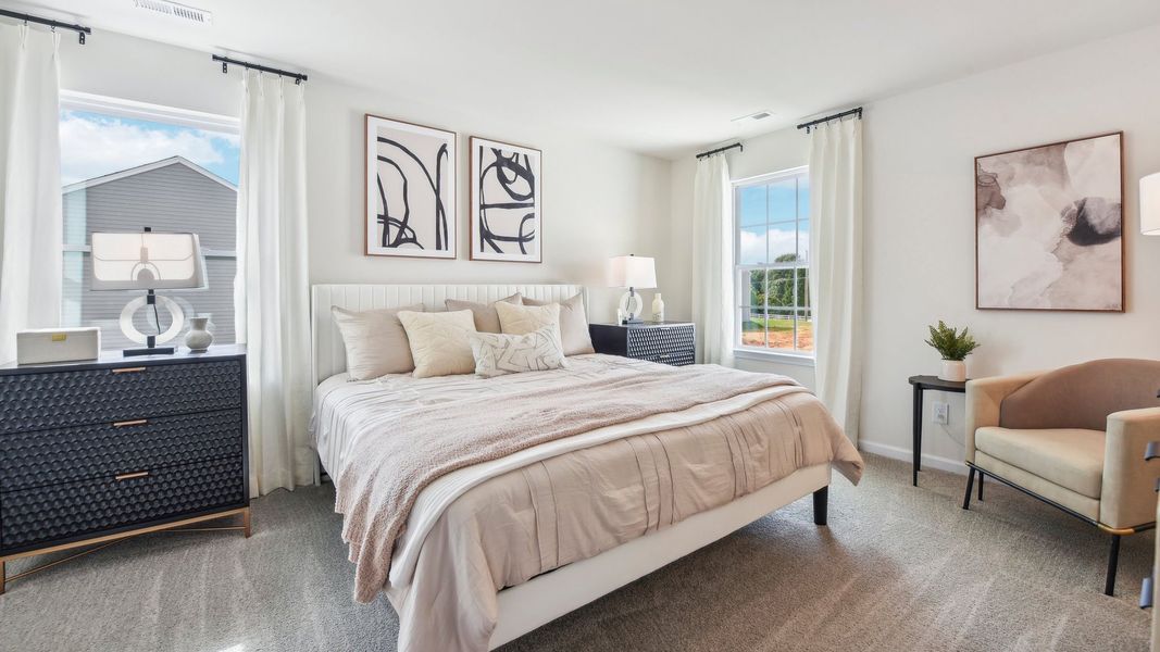 Furnished interior view inside a new home in Granite Falls, Lancaster (Image 10).