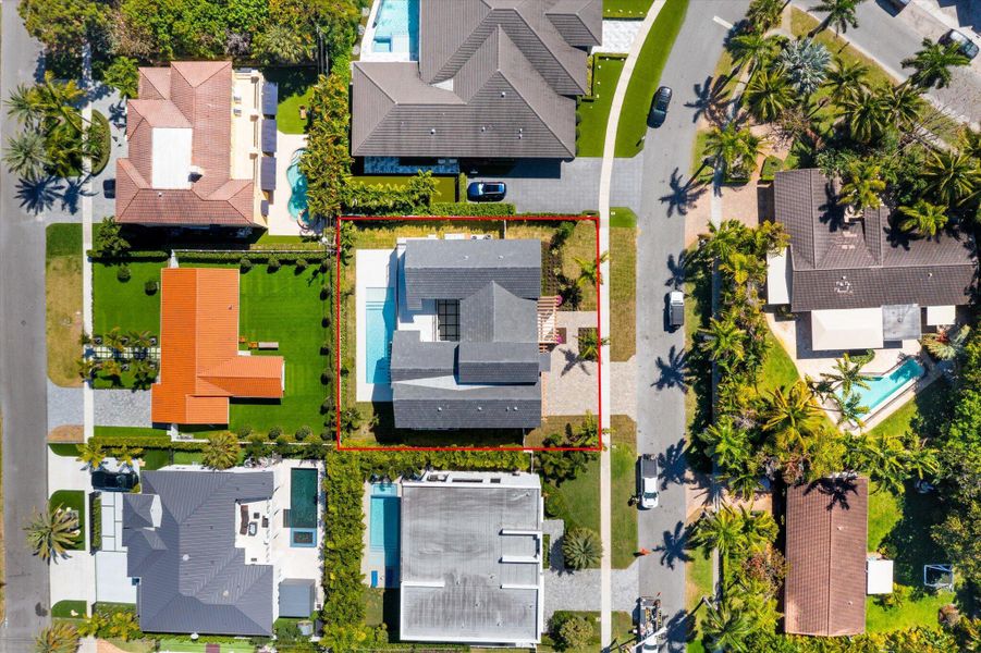 Front exterior of a new home in , Boca Raton, FL, highlighting curb appeal (Image 40). Front exterior of a new home in , Boca Raton, FL, highlighting curb appeal (Image 40).