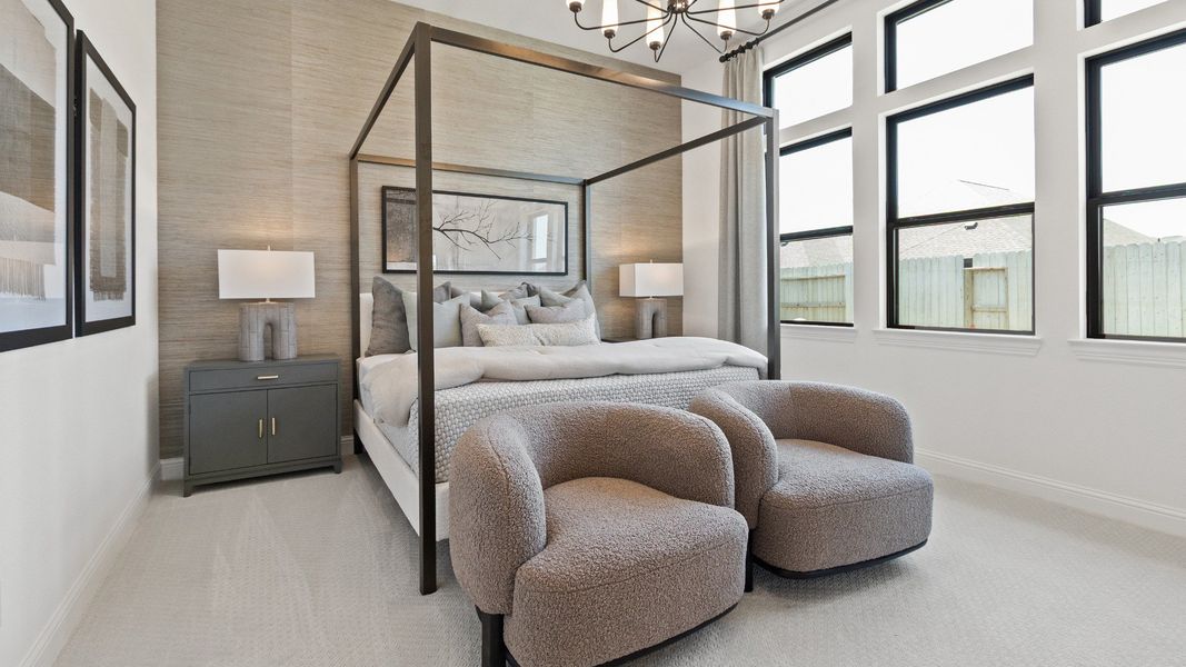 Representative furnished interior of a home built from the Oleander by Brightland Homes in Sunterra, Katy (Image 11).