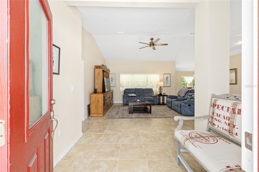 Furnished interior view inside a new home in Rainbow Springs, Dunnellon (Image 24).