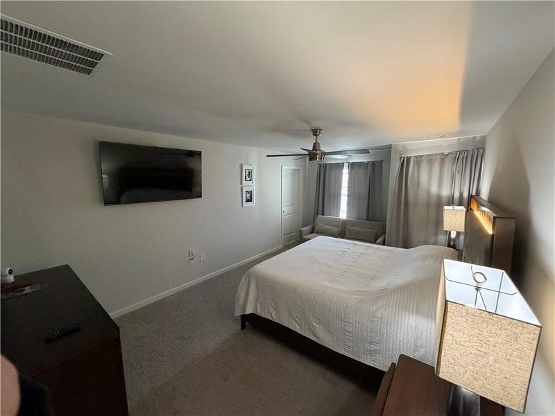 Furnished interior view inside a new home in , Buford (Image 11).