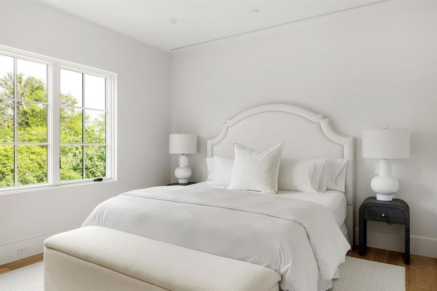 Furnished interior view inside a new home in , Dallas (Image 11).