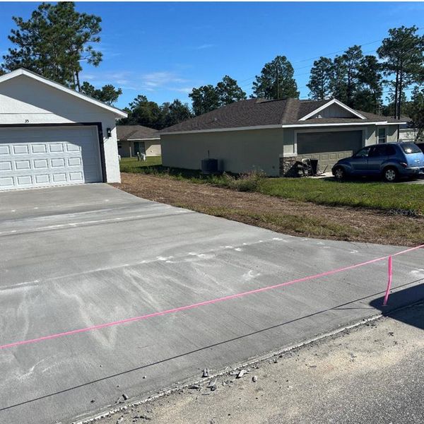 In-progress construction of a new home in , Dunnellon, FL (Image 45).