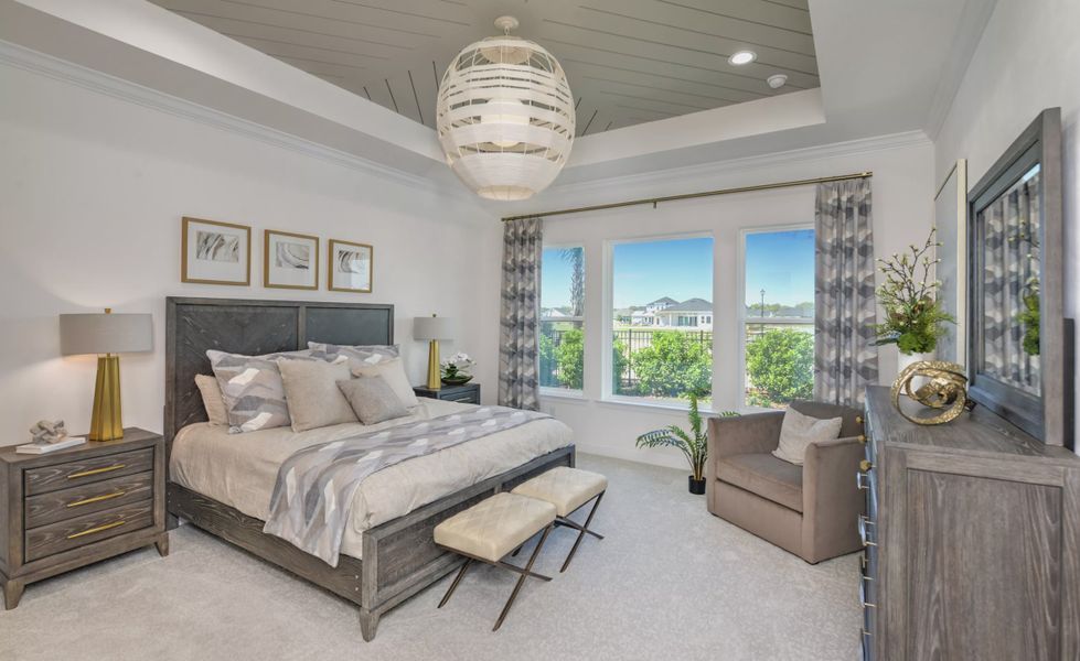 Furnished interior view inside a new home in Oakmont, Gainesville (Image 23).