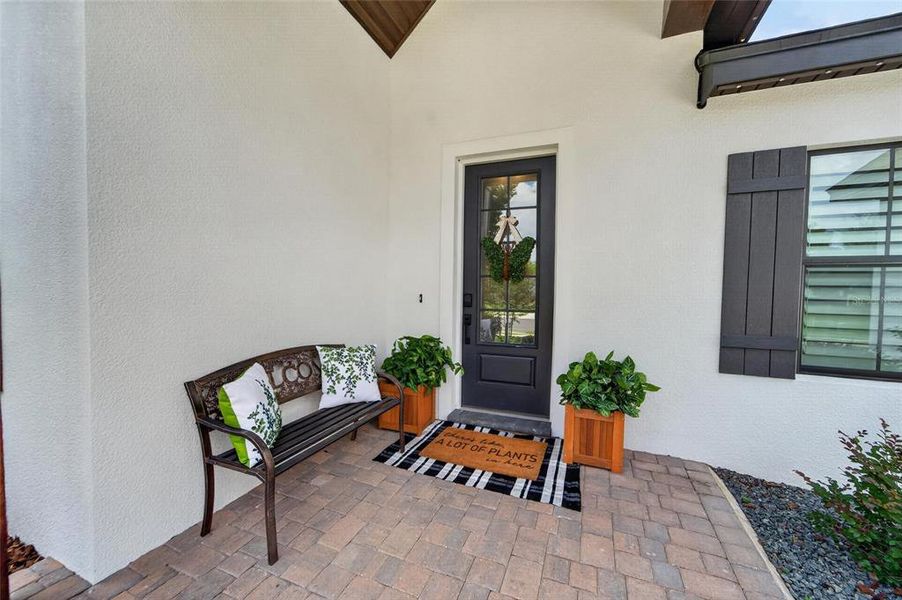 Exterior details and patio area of a home in , Lakeland (Image 32). Exterior details and patio area of a home in , Lakeland (Image 32).