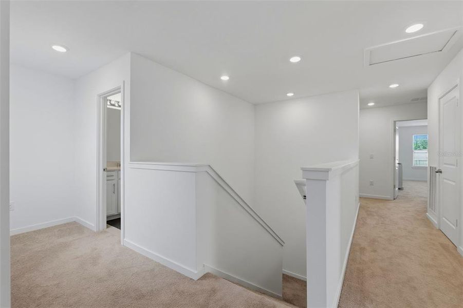 Spacious, unfurnished interior of a new home in Oakfield Lakes, Parrish (Image 22).