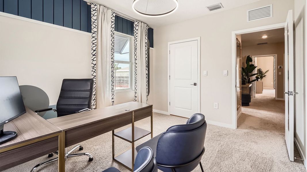 Representative furnished interior of a home built from the Denali by D.R. Horton in Parker Pointe, Homestead (Image 30). Representative furnished interior of a home built from the Denali by D.R. Horton in Parker Pointe, Homestead (Image 30).