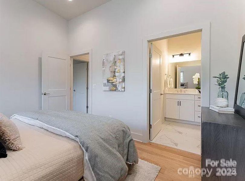 Furnished interior view inside a new home in , Asheville (Image 28).