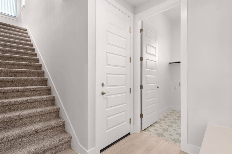 Spacious, unfurnished interior of a new home in Broken Oak, Georgetown (Image 20). Spacious, unfurnished interior of a new home in Broken Oak, Georgetown (Image 20).