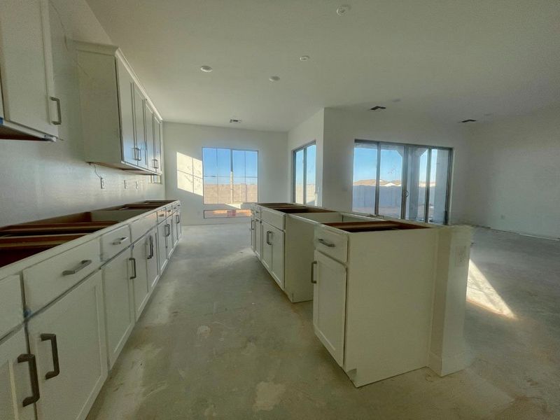 Kitchen and dining nook