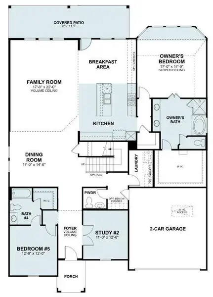 2D floor plan layout of this home in Barksdale, Leander, TX (Image 2). 2D floor plan layout of this home in Barksdale, Leander, TX (Image 2).