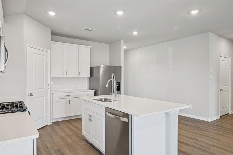 Photo is not of the actual home, but is an inspirational photo of builder’s model home and may depict options, furnishings, and/or decorator features that are not included.