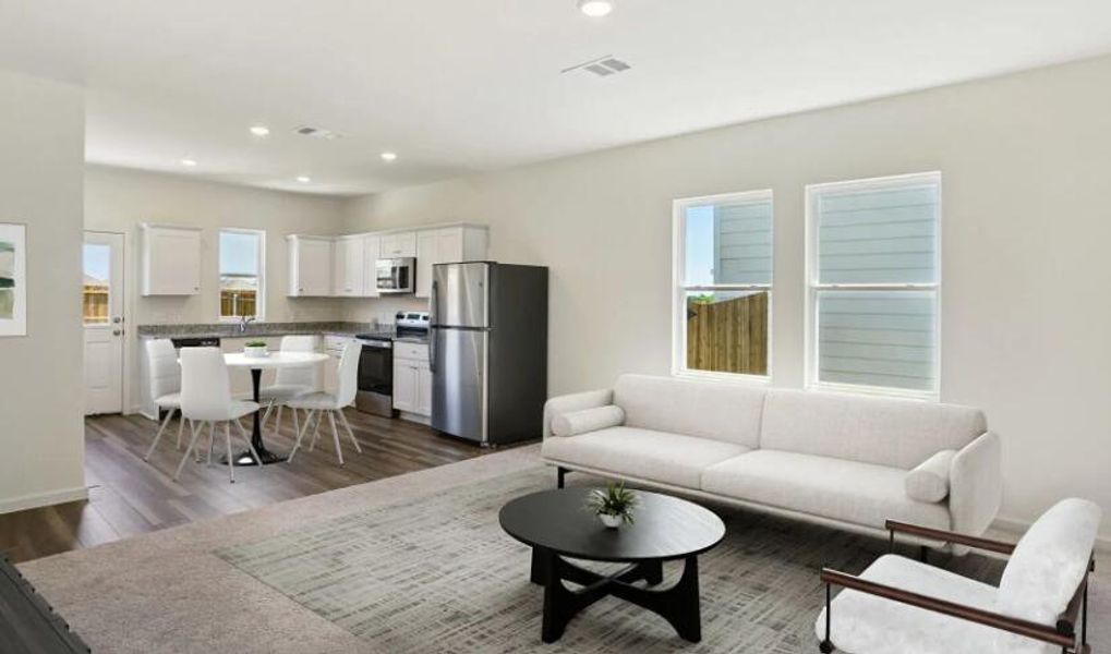 Furnished interior view inside a new home in Watson Hill, Summerville (Image 4).