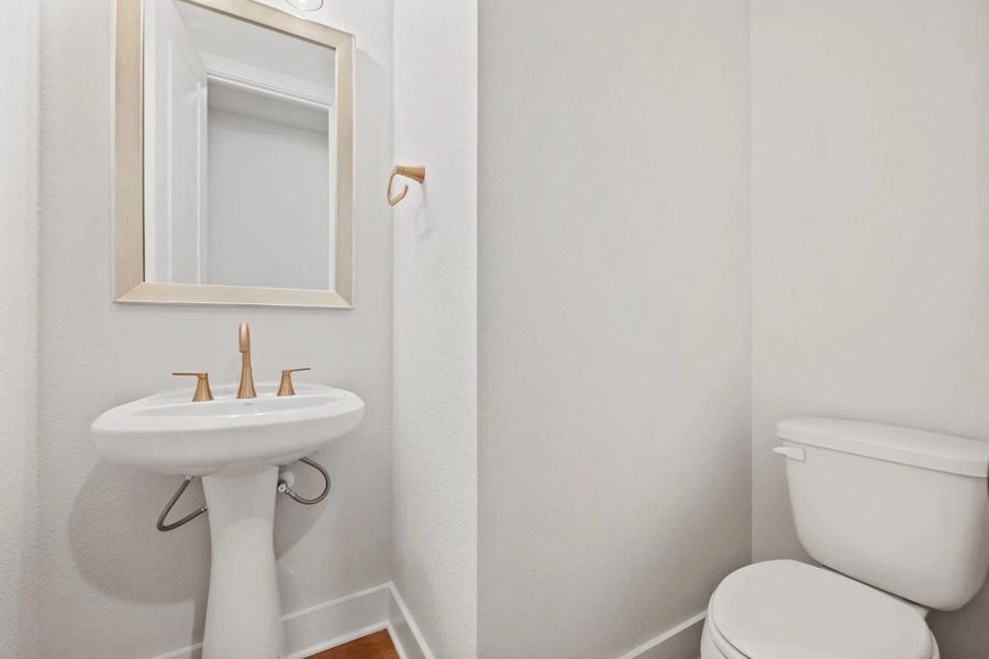 Furnished interior view inside a new home in The Estates at La Cima, San Marcos (Image 17).