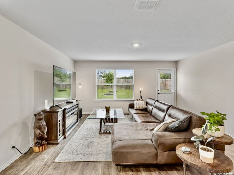 Furnished interior view inside a new home in , San Antonio (Image 17). Furnished interior view inside a new home in , San Antonio (Image 17).