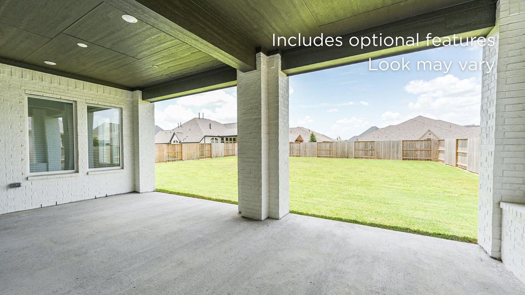 Exterior details and patio area of a home in , Manvel (Image 13). Exterior details and patio area of a home in , Manvel (Image 13).