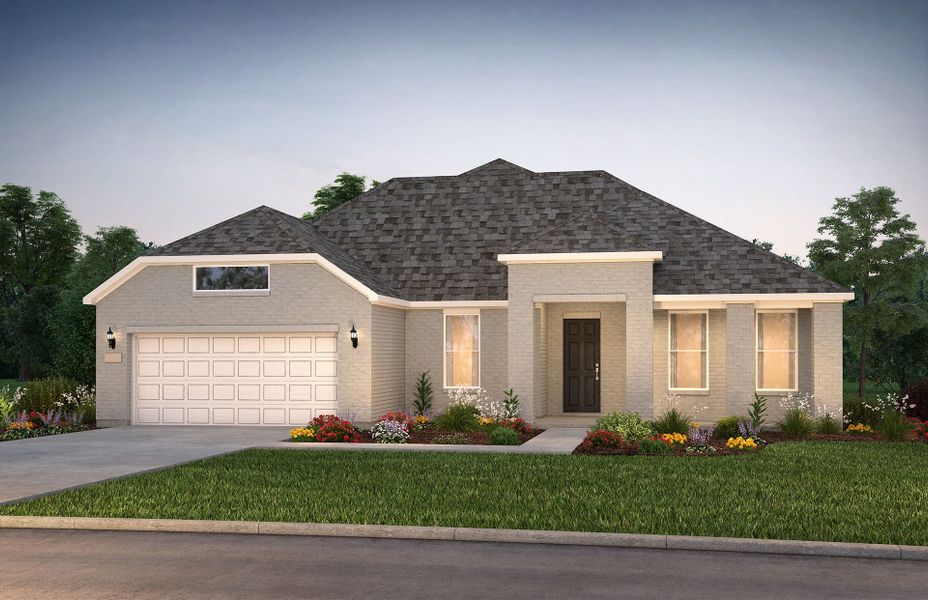 Representative exterior photo of a completed home built from the Stardom by Del Webb in Del Webb Sonoma Verde, Rockwall, TX (Image 22).