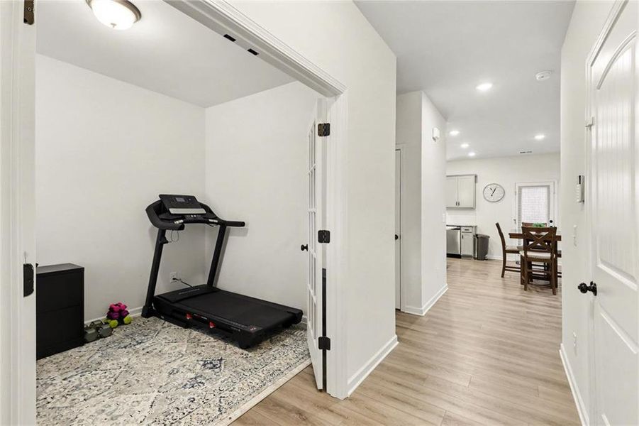 Furnished interior view inside a new home in Morgan Landing, Carrollton (Image 30).