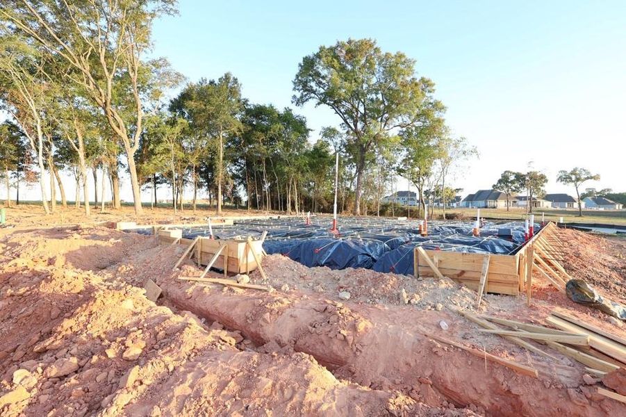 Every foundation at DWH is engineered and it’s inspected three times! We do not do “batch” testing.  Rest easy knowing your foundation comes with a 10 year warranty.