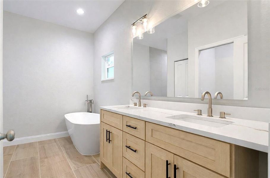 Furnished interior view inside a new home in , Englewood (Image 6). Furnished interior view inside a new home in , Englewood (Image 6).