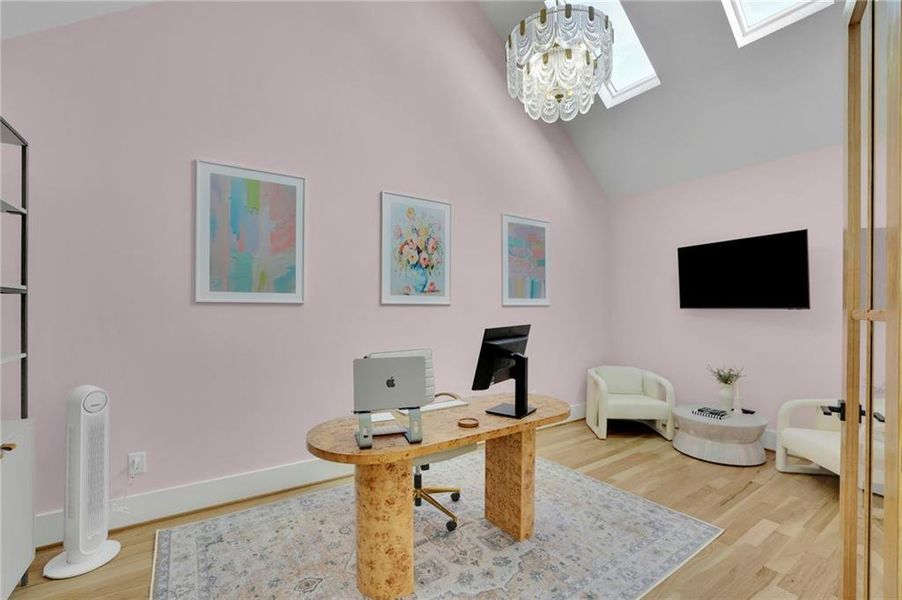 Furnished interior view inside a new home in , Acworth (Image 75). Furnished interior view inside a new home in , Acworth (Image 75).