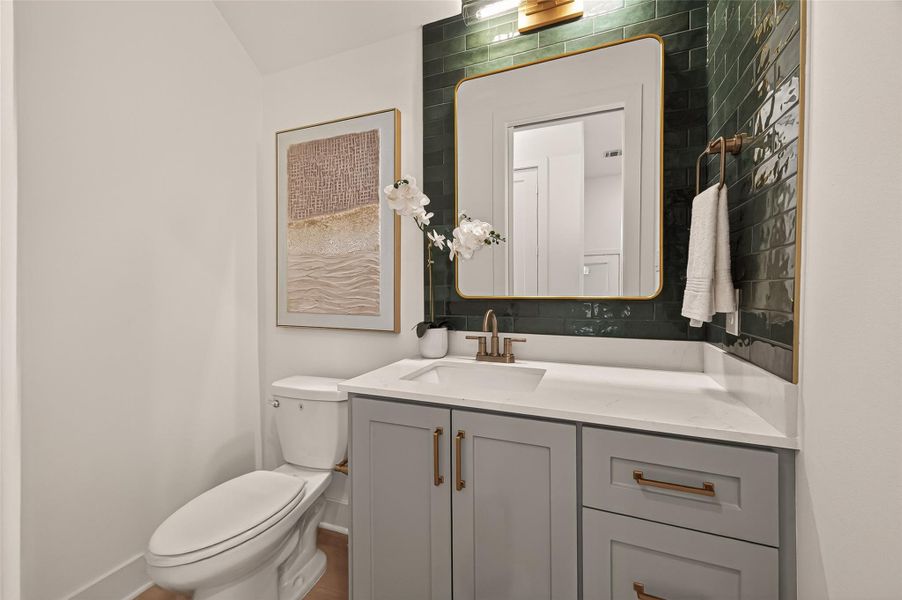 Furnished interior view inside a new home in , Houston (Image 14).