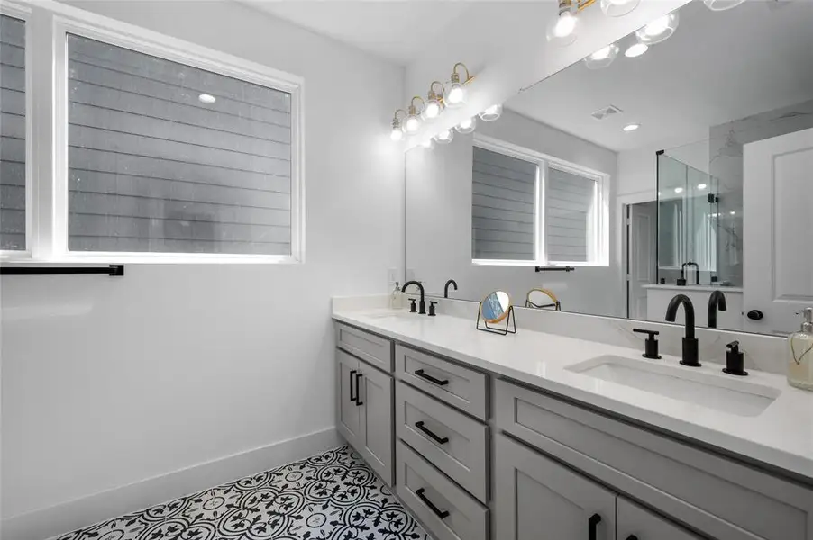 Furnished interior view inside a new home in , Houston (Image 16).