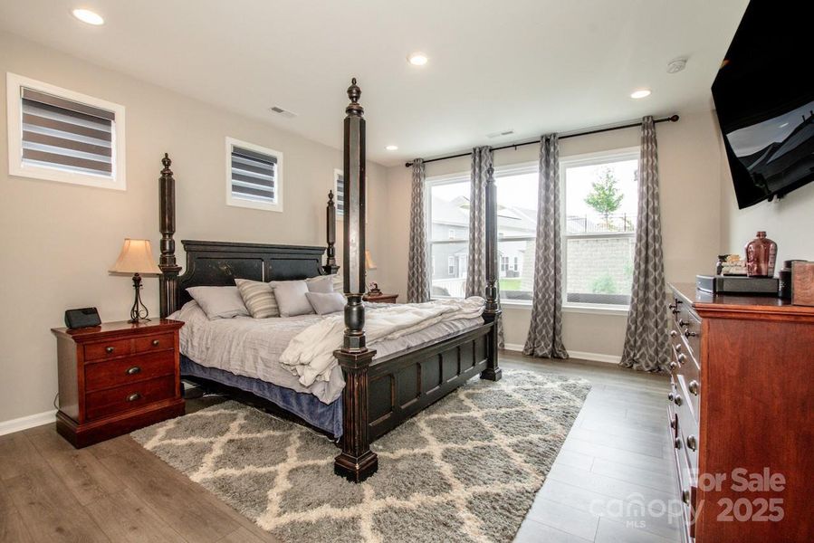 Furnished interior view inside a new home in Signature at Reid's Cove, Mooresville (Image 7).