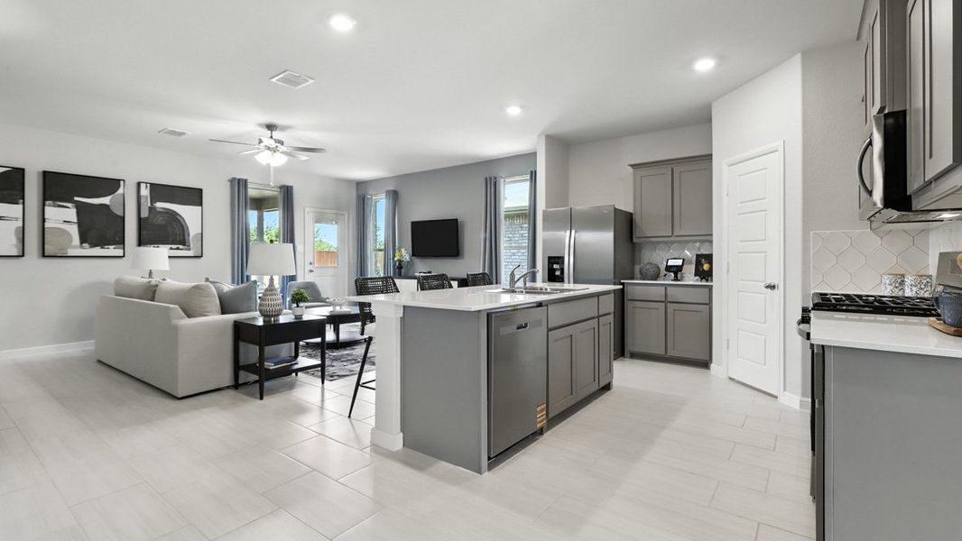 Image 7 representing the Lexington by D.R. Horton in The Canyons, Keene, TX. Image 7 representing the Lexington by D.R. Horton in The Canyons, Keene, TX.