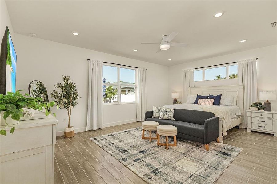 Furnished interior view inside a new home in , Cape Coral (Image 10). Furnished interior view inside a new home in , Cape Coral (Image 10).