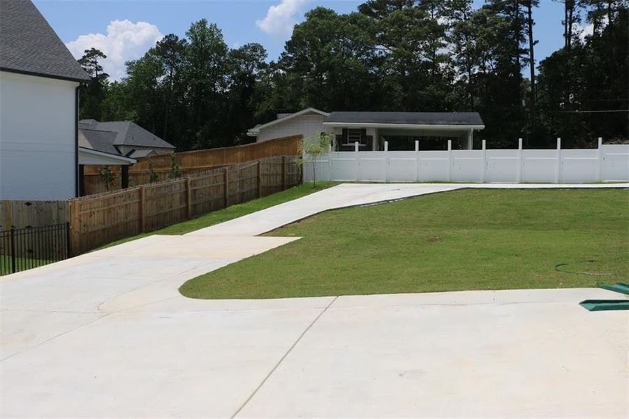 Exterior details and patio area of a home in , Grayson (Image 20). Exterior details and patio area of a home in , Grayson (Image 20).