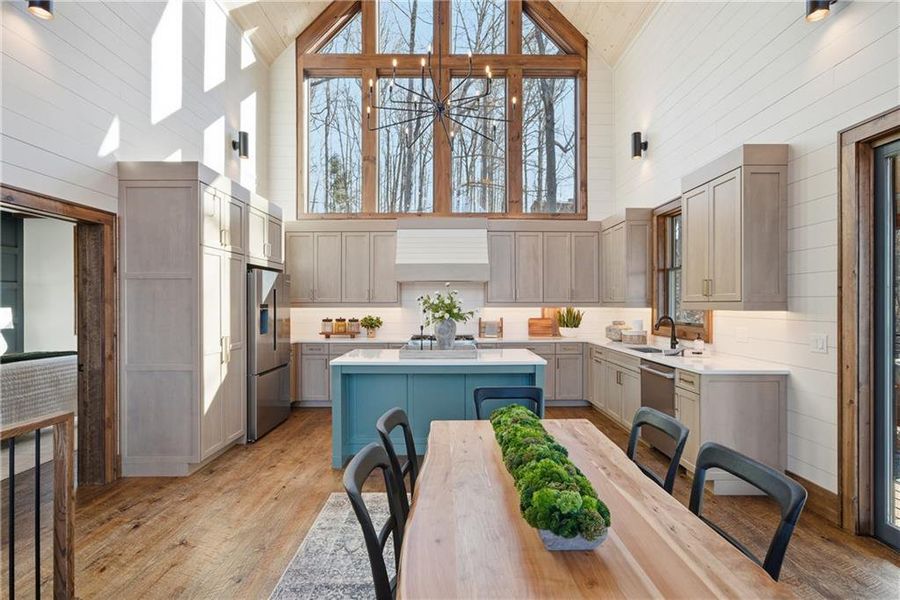 Furnished interior view inside a new home in , Young Harris (Image 39).