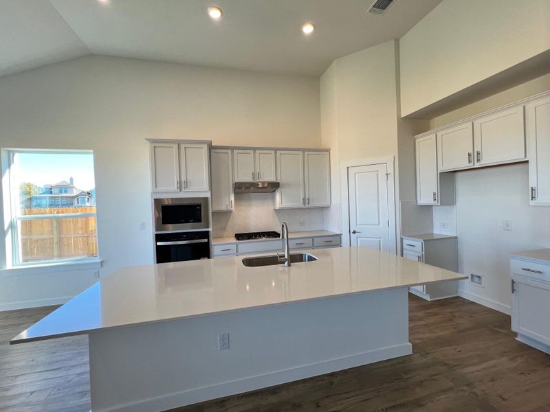Furnished interior view inside a new home in Rosenbusch Ranch, Leander (Image 5).