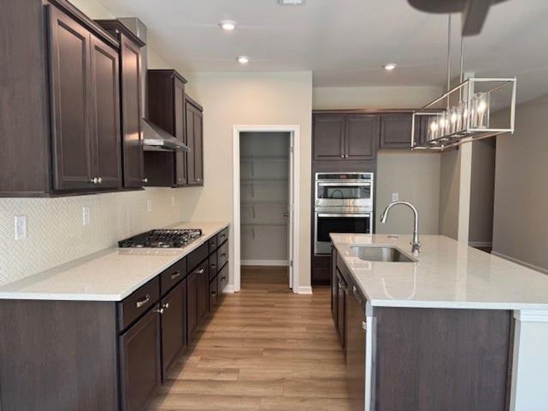 Furnished interior view inside a new home in Easton Park, Dallas (Image 3).