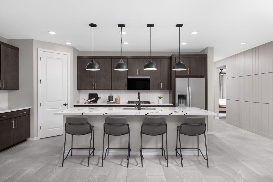 Representative furnished interior of a home built from the Brandy by Mattamy Homes in Rosewood Heights, San Tan Valley (Image 8).