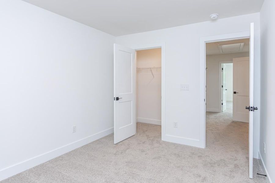 Representative unfurnished interior of a home built from the 1692 Townhome by Adams Homes in Parkstone Place Townhomes, Roebuck (Image 23).
