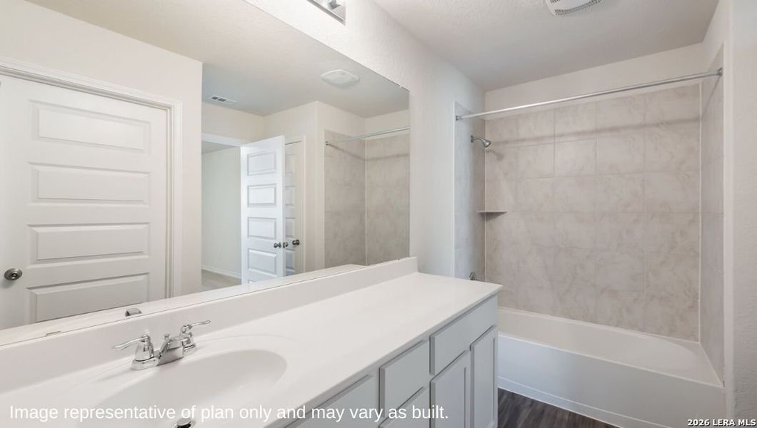 Furnished interior view inside a new home in Veranda, San Antonio (Image 5).